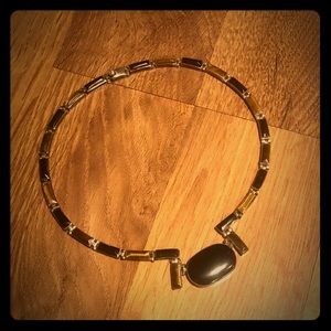 Beautiful Black and Brown Toned Necklace